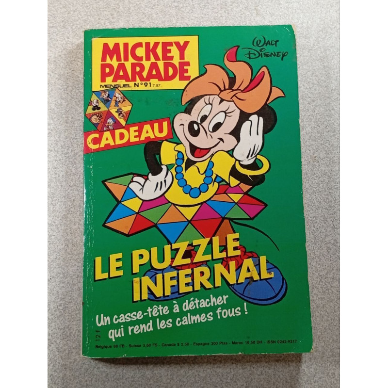 Mickey Parade n%°91 : Le Puzzle Infernal