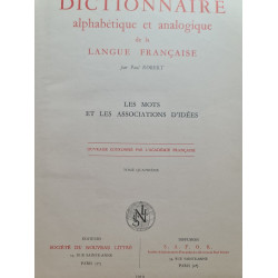Dictionnaire alphabétique et analogique de la langue française
