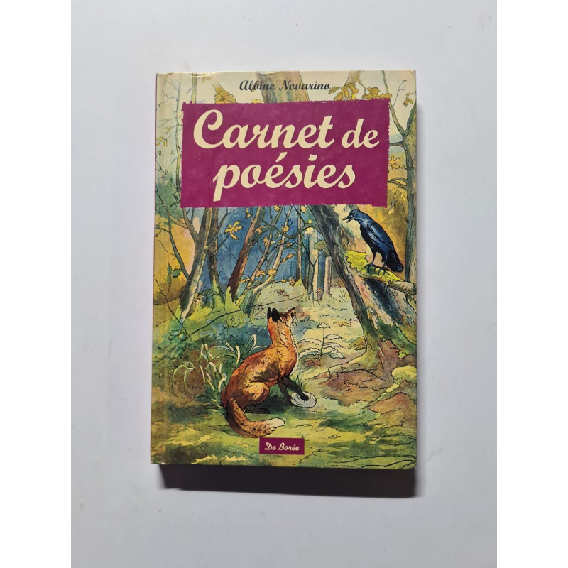 Carnet de poésies
