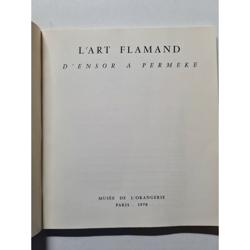L'art flamand d'Ensor à Permeke