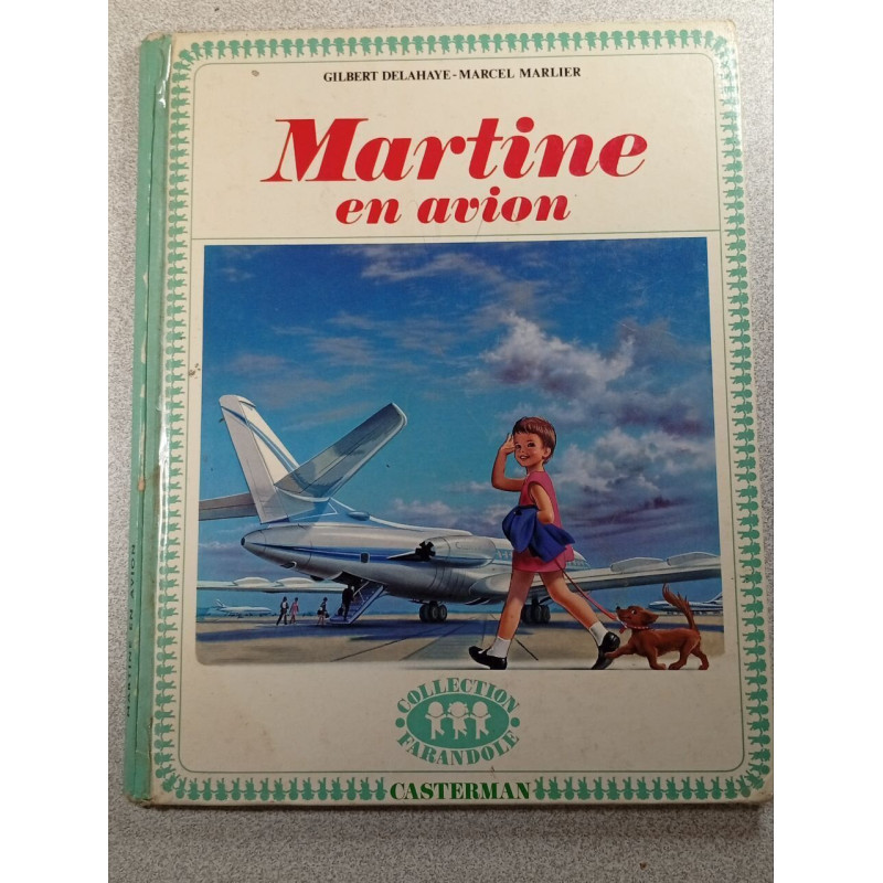 Martine en avion