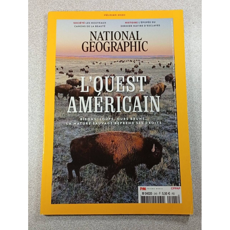 National Geographic n°245: L'Ouest américain