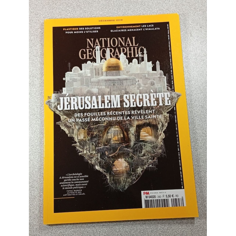 National Geographic n°243 - Jérusalem secrète : des fouilles...