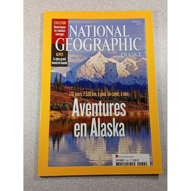 National Geographic n°138 France: Aventures en Alaska