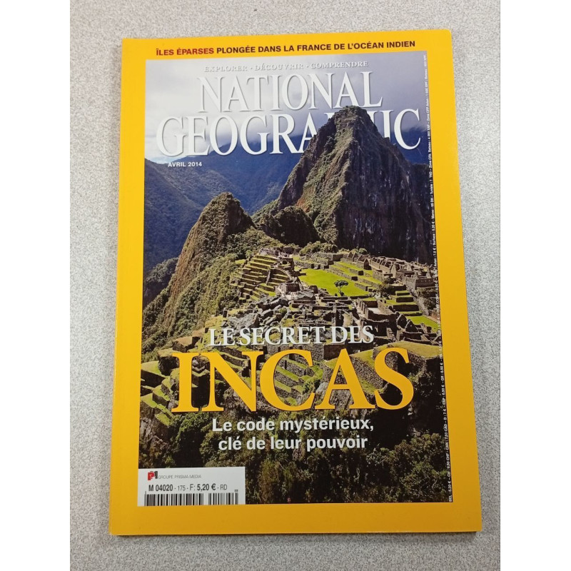 National Geographic n°175 Le secret des Incas