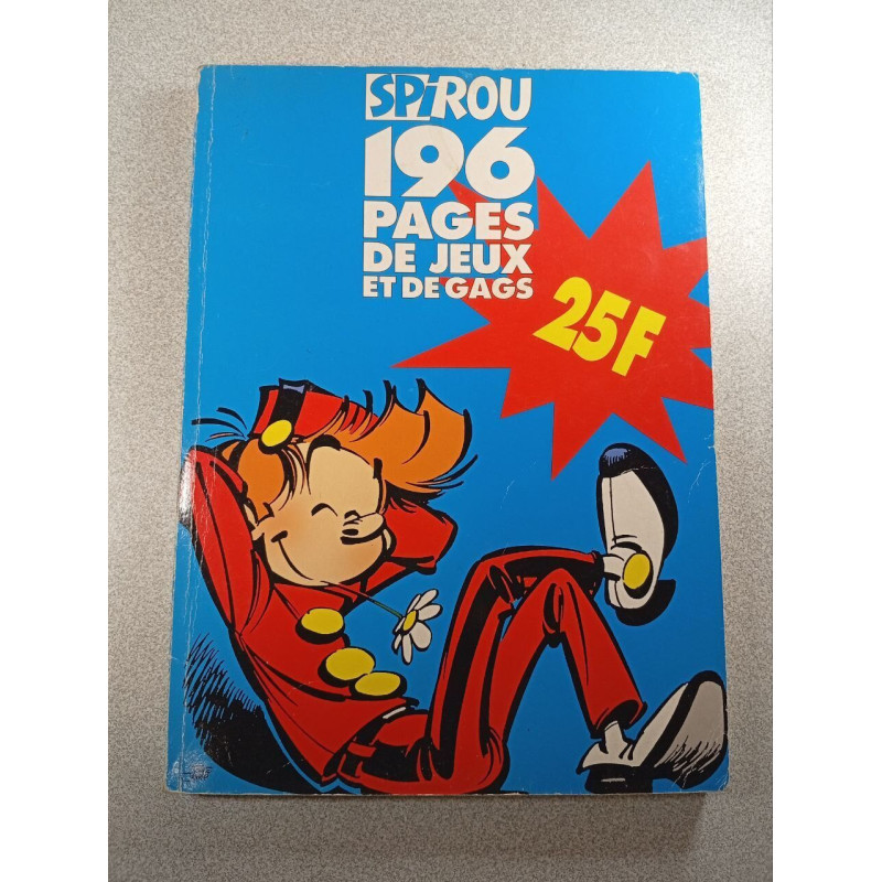 Spirou 196 pages de jeux et de gags