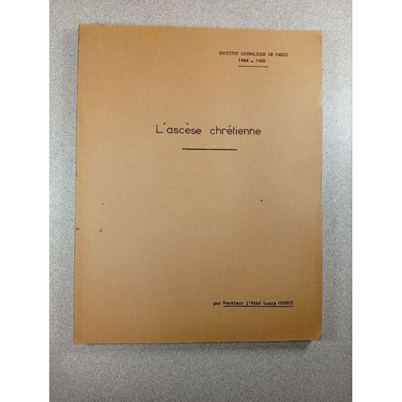 L'ascèse chrétienne