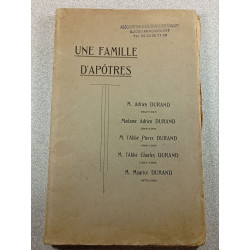Une famille d'apôtres