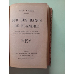 Sur les bancs de Flandre