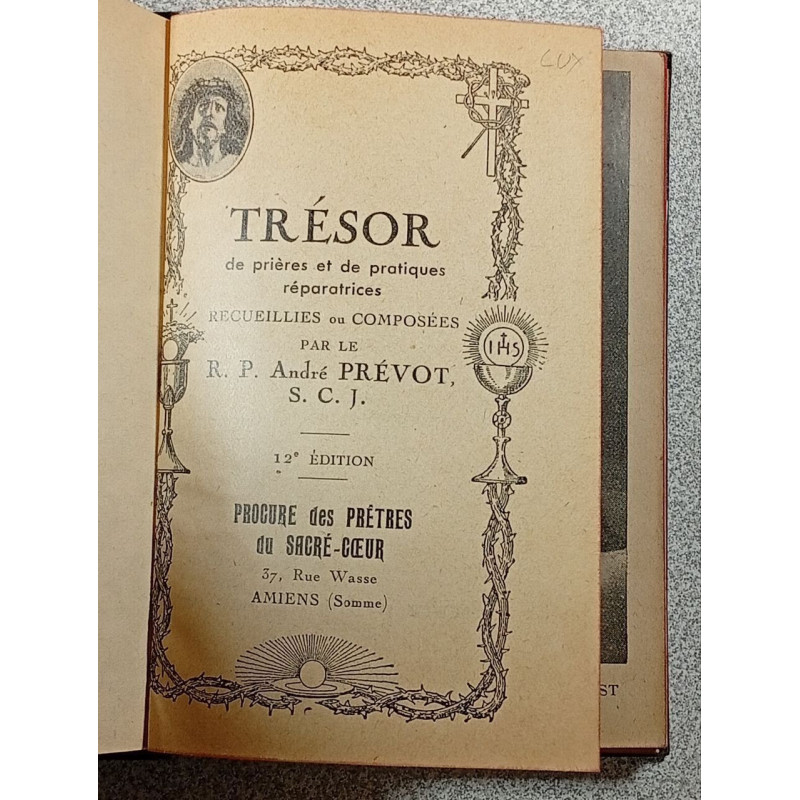 Trésor de prières et de pratiques réparatrices