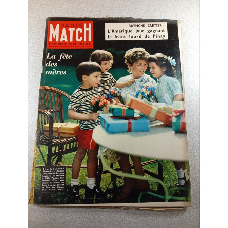Paris Match n°529 La fête des mères