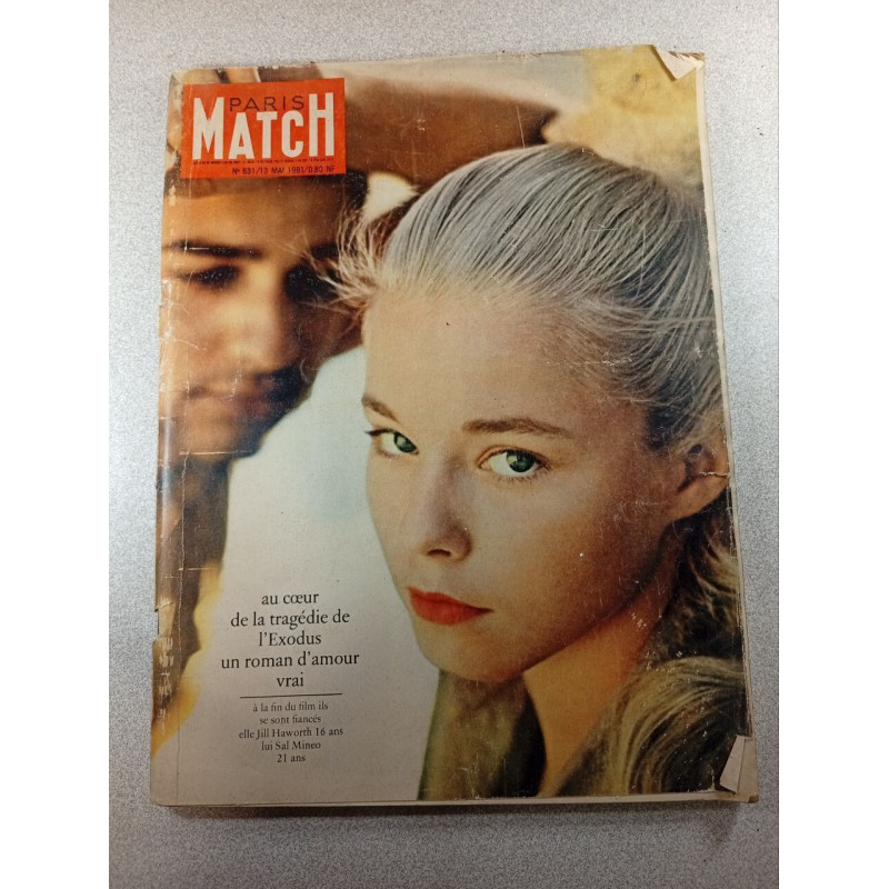 Paris Match n°631 Au cœur de la tragédie de l'Exodus un roman...