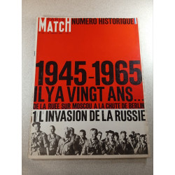 Paris Match n°823 Numero Historique 1945-1965 Il y a vingt ans......