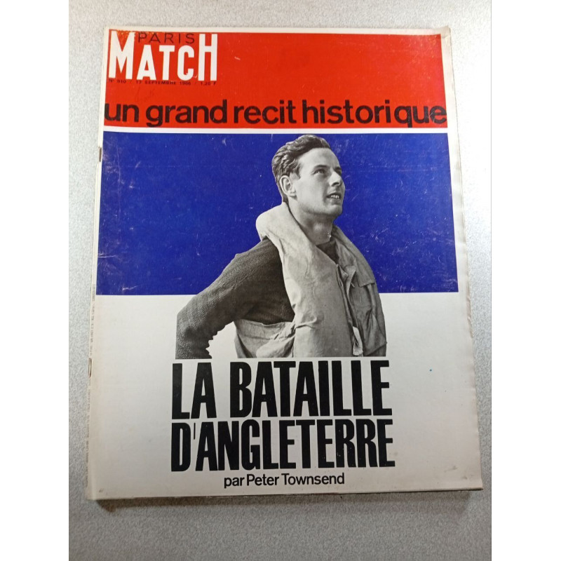 Paris Match n°910 La Bataille d'Angleterre