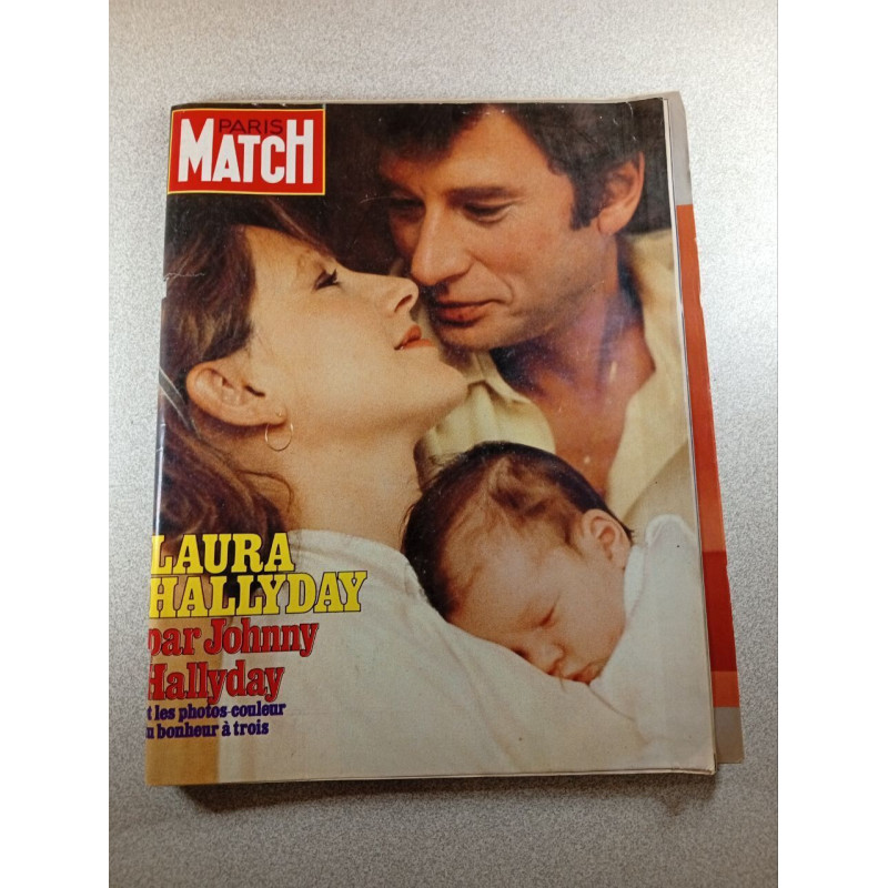 Paris Match n°1802 Laura Hallyday par Johnny Hallyday