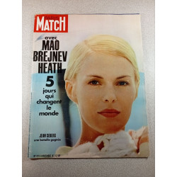 Paris Match n°1174 avec Mao Brejnev Heath 5 jours qui changent le...