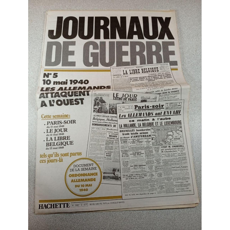 Journaux de guerre n°5
