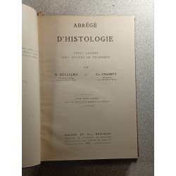 Abrégé d'histologie