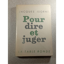 Pour dire et juger