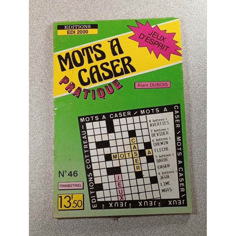 Mots à caser pratique
