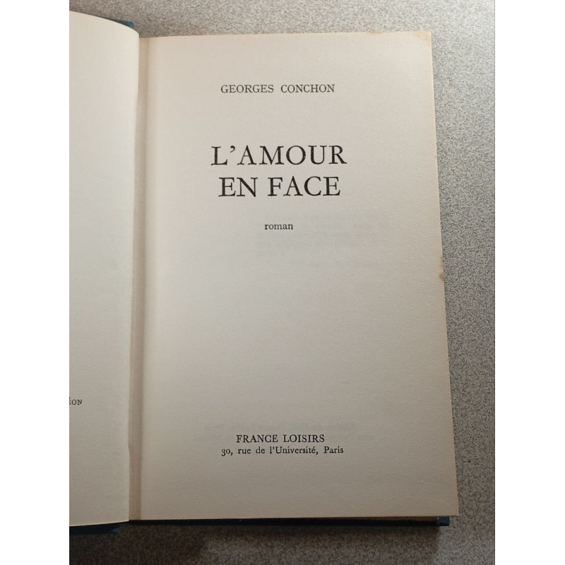 L'amour en face