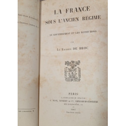 La France sous l'Ancien Régime