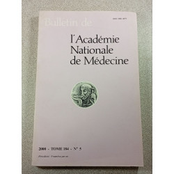 Bulletin de l'Académie Nationale de Médecine 2000 Tome 184 n°5