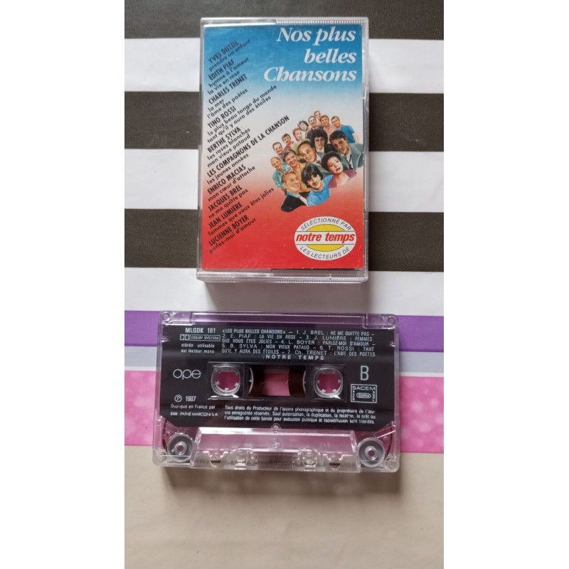 K7 - Nos plus belles chansons