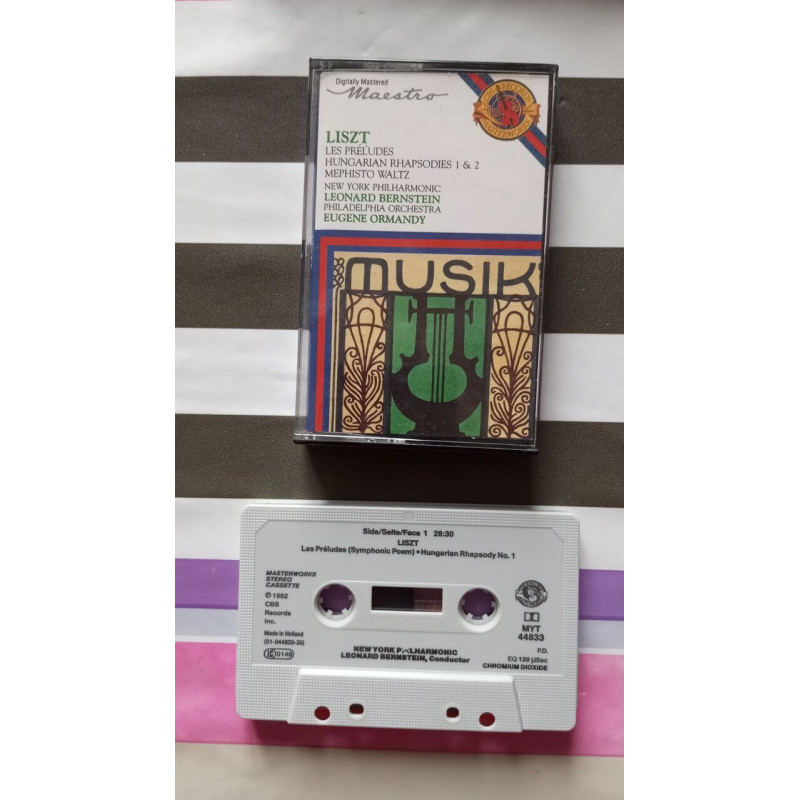 K7 - Les Préludes Hungarian Rhapsodies 1 et 2 Mephisto Waltz