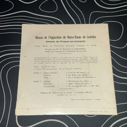 Messe de l'apparition de Notre-Dame de Lourdes