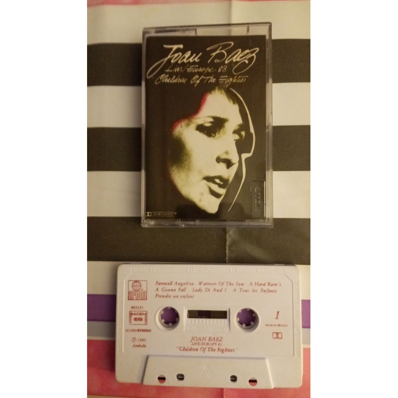 K7 - Joan Baez Live/Europe 83 "Children Of The Eighties"