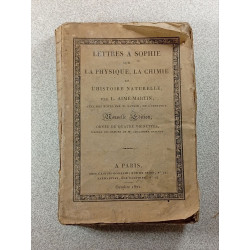 Lettres à Sophie sur la physique la chimie et l'histoire naturelle