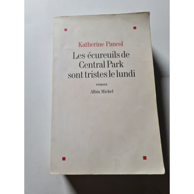Les écureuils de Central Park sont tristes le lundi