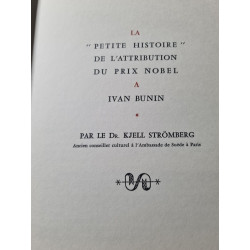 La "petite histoire" de l'attribution du prix Nobel à Ivan Bunin