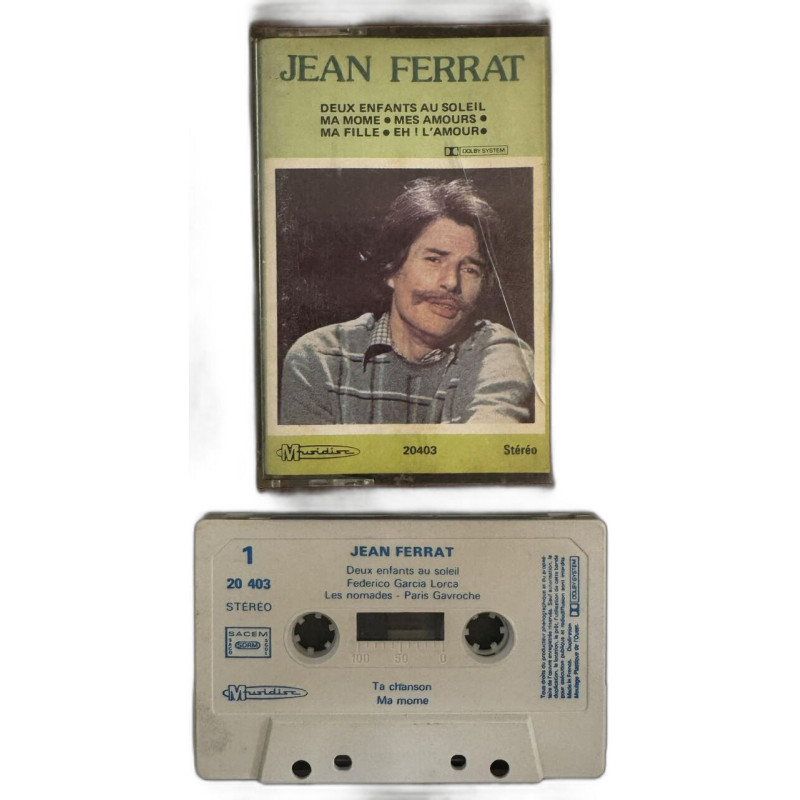 K7 Audio : Jean Ferrat - Deux enfants au soleil