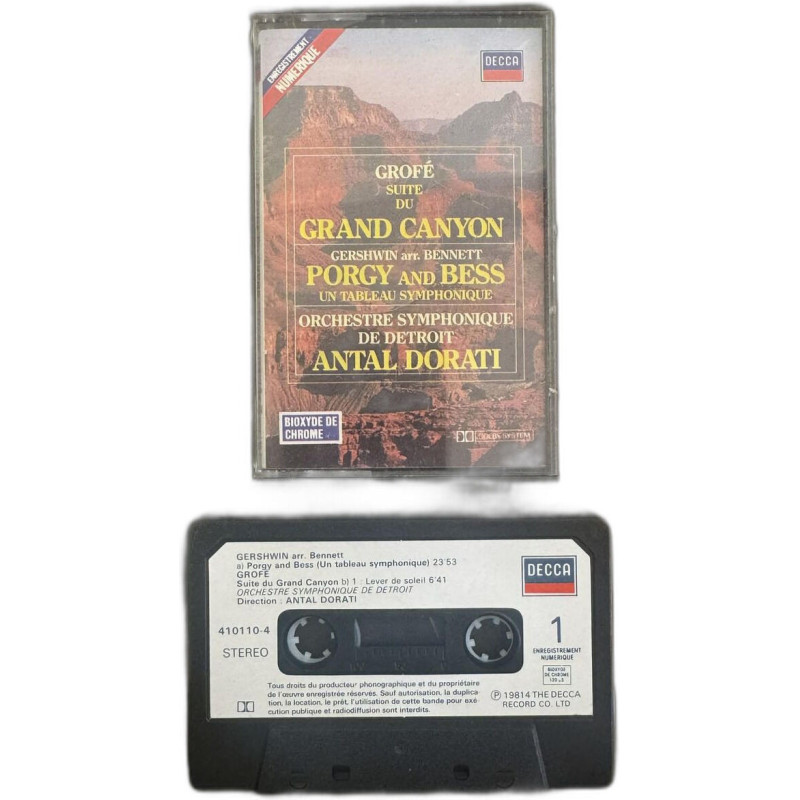 K7 Audio :Suite du Grand Canyon / Porgy and Bess