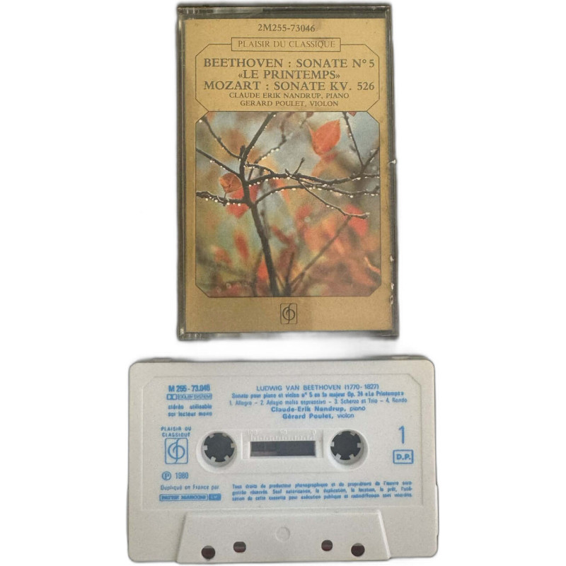 K7 Audio : Sonate n°5 "Le Printemps" / Sonate KV. 526