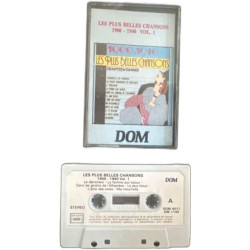 K7 Audio : Les plus belles chansons 1900-1940 Vol. 1