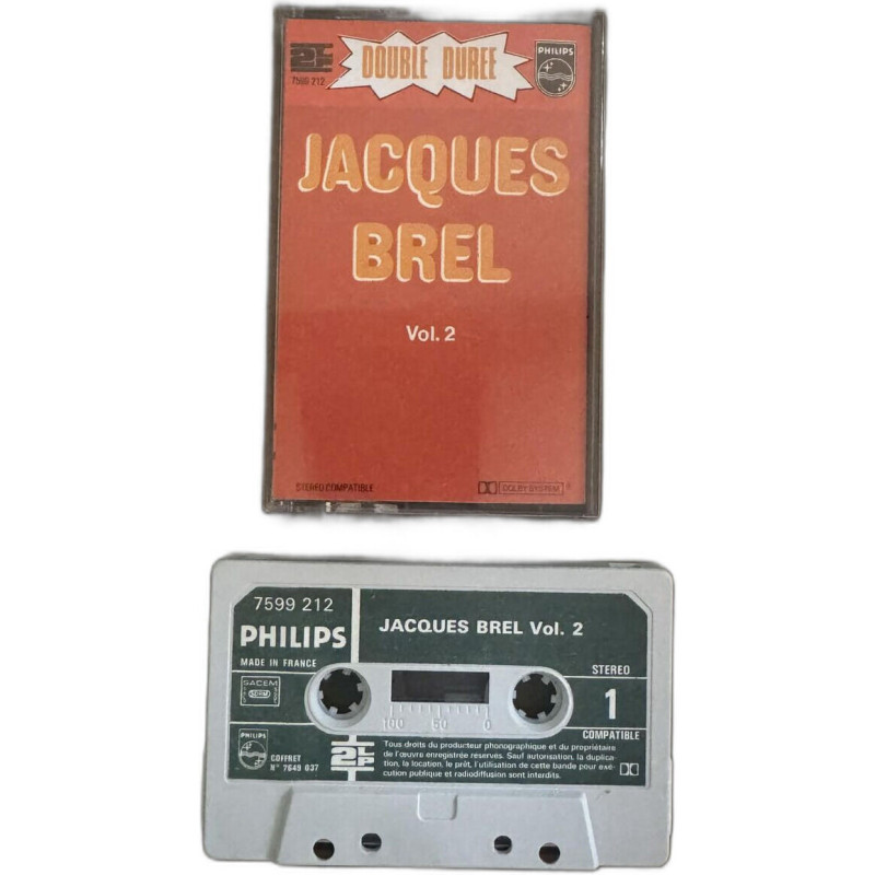 K7 Audio : Jacques Brel Vol. 2