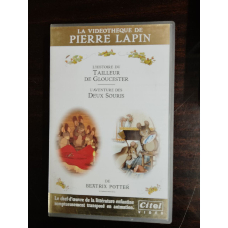 VHS - La vidéothèque de Pierre Lapin : L'histoire du tailleur de...