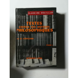 Textes choisis des auteurs philosophiques