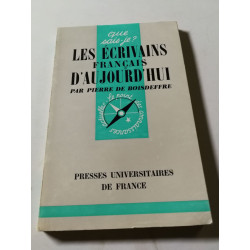 Les écrivains français d'aujourd'hui