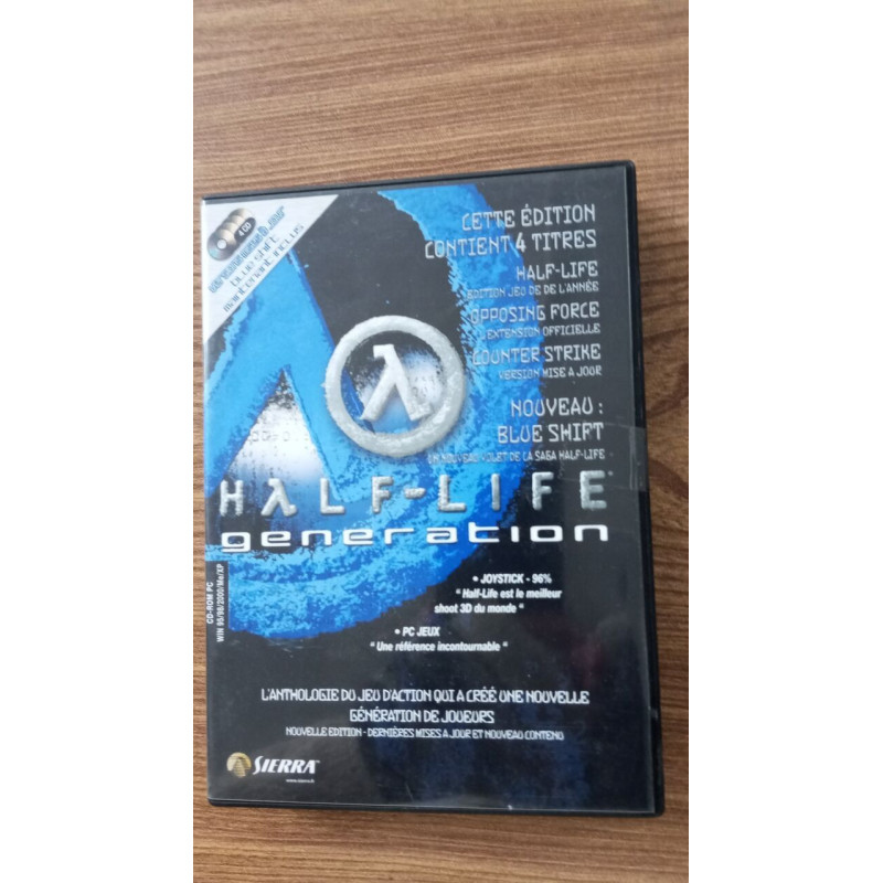 Half-life : generation