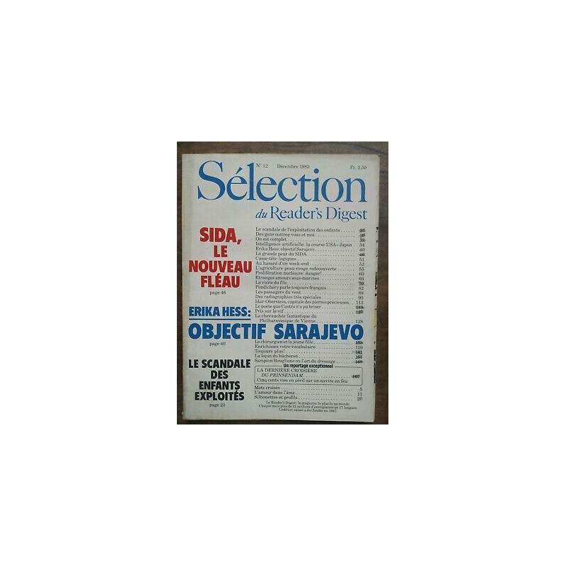 Nº 12 Décembre 1983