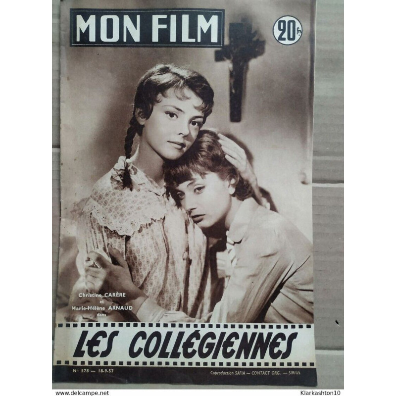 Mon Film n 578 Les collégiennes 18 9 1957