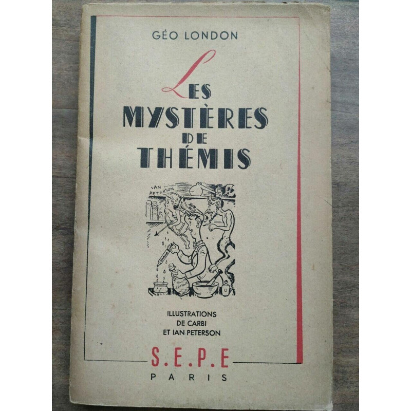 Géo London Les Mystères de Thémis s e p e paris