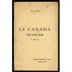 LE CANADA FRANCAIS Conférence saint benoit Vosges Dédicacé
