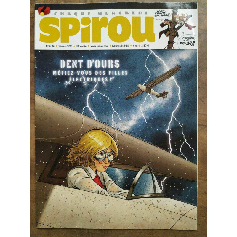 Spirou nº 4014 18 mars 2015