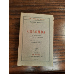 Prosper Mérimée Colomba Le divan numérotés Exemplaire n120