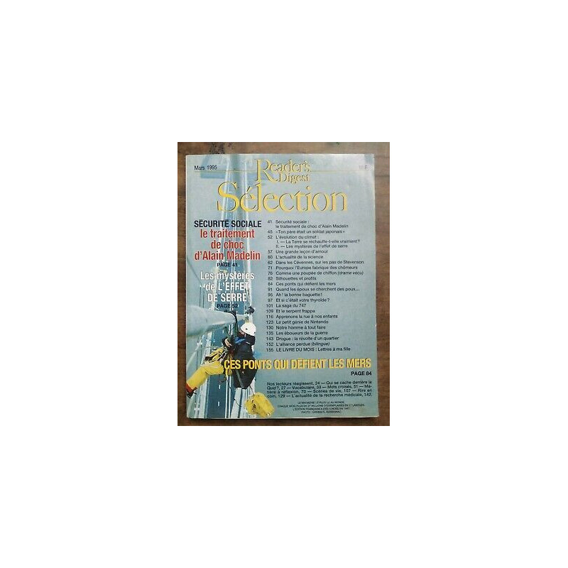 Reader's Digest Sélection Mars 1995